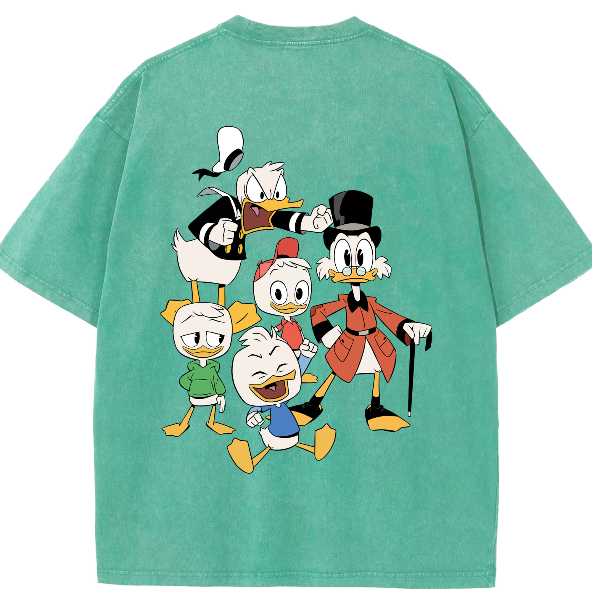 （画像用） ミッキーマウス Mickey Mouse 綿100% ヴィンテージ風 半袖Tシャツ（背面プリント）